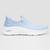 Tênis Skechers Arch Fit D'Lux Key Journey Feminino Azul claro