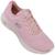 Tênis Skechers Arch Fit Feminino Rosa, Bege