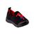 Tênis Slip On Calce Fácil Masculino Infantil Pippos 705-02 Preto, Vermelho