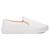 Tênis Slip On Feminino Casual Confortável Ultraleve Basic Branco