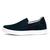 Tênis Slip On Masculino Comfort Couro nobuck 3018 Azul