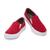 Tênis Slip On Shoes Feminino Calce Fácil Tendência Confortável Leve Mácio Estilo Elegante Casual Diversos Modelos Vermelho