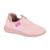 Tenis Slip On Tecido Shine Infantil Lycra Menina Molekinha 2503.321 Multi, Rosa