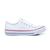 Tenis Star Way Feminino Tradicional Casual Palmilha de gel Branco lona