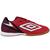 Tênis Umbro Futsal Sala V Club Masculino Vermelho, Branco