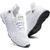 Tênis Unissex Esportivo Fast Pro Xtreme Tecido Respirável Knit Confortável Branco
