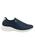 Tênis Usaflex Slip On New Blue Elastano Monograma AB6401 Azul