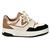 Tenis Via Marte Feminino Nobuck Branco Bege 042-004-06 Preto marfim