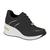Tênis Vizzano 1433.201 Sneaker Flatform Cadarço Plataforma Feminino Preto
