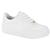 Tênis Vizzano Feminino Casual Branco Flatform 1389.101 VZ 17.01 Branco