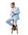 Terno Slim Masculino Oxford com Colete - Mega Oferta em  7 Cores - Store Ternos Azul bebe