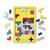 Tetris De Madeira Jogo e Brinquedo Educativo Amarelo