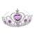 Tiara Coroa Infantil Princesa Rainha Acessório de Cabelo Rosa Claro Pink e Azul Lilás Verde Amarelo  - 6 Unidades Lilás