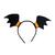 Tiara Temática De Halloween Infantil Dia Das Bruxas Com Véu Morcego