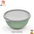 Tigela Bowl Conjunto 4 Un. Saladeira Bacia Multiuso c/ Tampa Verde