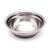 Tigela redonda bowl inox 13cm Cinza Claro