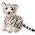 Tigre Safari Muito Realista Pelucia Lindo Macio Original Branco