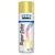 Tinta Aerosol Metalico Super Color Tek Bond Lata com 350ml Dourado Metalizado