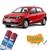 Tinta Spray Automotiva (VERMELHO LISO) NA COR DO SEU CARRO 300ml Feita na máquina - COLORGIN Vermelho flash VW 97 (LP3G)