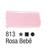 Tinta Tecido Fosca 37ml Com 12 - Acrilex Rosa Bebê