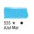 Tinta Tecido Fosca 37ml Com 12 - Acrilex Azul Mar