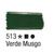 Tinta Tecido Fosca 37ml Com 12 - Acrilex Verde Musgo