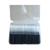  100pcs preto 0, 7 mm