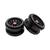  2pcs preto vermelho