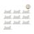  Branco-10PCS