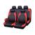  5pcs-preto vermelho