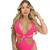  Body flor rosa