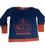  Blusa tricô pássaro azul, Laranja