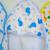 Toalha Banho Bebê Fralda Macia Soft Capuz Menino Menina Neutro Infantil Presente Enxoval Maternidade Recém Nascido Chá 100% Algodão 3 Camadas Baleia Azul