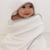 Toalha de Banho com Capuz Donna Laço Bebê Comfort Cinza