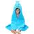 Toalha de Banho Infantil Praia Piscina Animais Princesa Diversos Tipos e Cores COD.000419 Azul