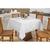 Toalha de Mesa 1,50x1,50m Quadrada 4 lugares Festa Buffet Restaurante Branco