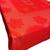 Toalha de Mesa de Fibra de Coco Retangular 6 Lugares 160X220 Vermelho