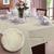 Toalha de mesa Jacquard 6 Lugares  Admirare Champagne