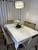 Toalha de Mesa Jacquard Luxo 6 Lugares 2,00x1,40 para Cozinha premium Várias Cores Branco