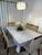 Toalha de Mesa Jacquard Luxo 6 Lugares 2,00x1,40 para Cozinha premium Várias Cores Cinza