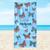 Toalha de praia algodão super absorvente 140 x 69 estampas Borboleta