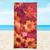 Toalha de praia algodão super absorvente 140 x 69 estampas Floral