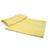 Toalha Lavabo 30x50 com Área para Bordar a Maquina - Toalhinha de Mão para Pintar ou Bordar Amarelo 