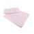Toalha Lavabo 30x50 com Área para Bordar - Toalhinha de Mão 100% algodão Rosa claro 