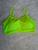 Top alcinha feminino fitness com bojo removível TB moda fitness  Verde neon