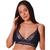 Top Cristal Liah Lingerie Sem Bojo Rendado Confortável Marinho