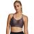 Top de Treino Feminino Under Armour Infinity Covered Mid Cinza