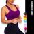 Top Fitness com bojo Corrida Treino Academia Yoga Suplex ALÇA MÉDIA 314 Roxo