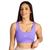 Top Fitness Feminino C/ Bojo Removível em Suplex Poliamida Lavanda Shine Lavanda