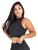 Top Fitness Suplex Feminino Sports & Academia com Gola  MAG900 Preto